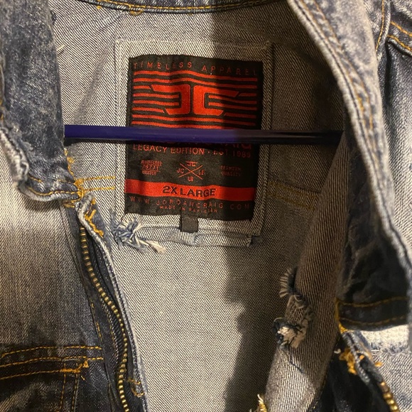 Jordan Craig jean jacket - Picture 3 of 3